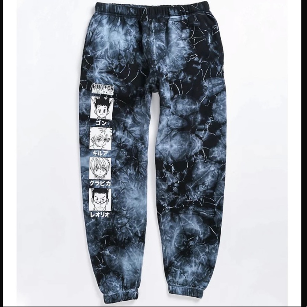 Hypland Hunter x Hunter Face Tie Dye Sweatpants